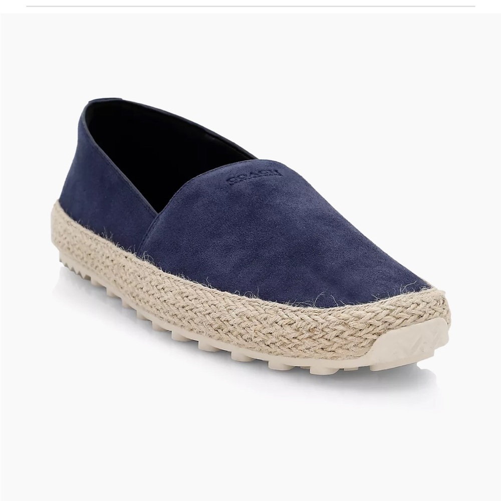 Coach Suede Espadrilles Cobalt Blue in Size 8.5